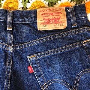 Levi’s 517 Bootcut Dark Denim W 33 L 30